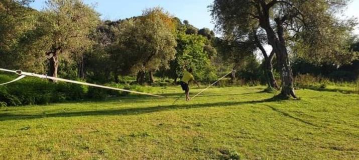 Albanian Glamping Bunec Piqeras ภายนอก รูปภาพ